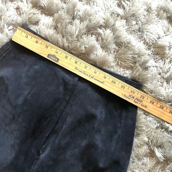 Vintage 100% Leather Pencil Skirt By Paris Sport Club Size Small - Picture 10 of 12